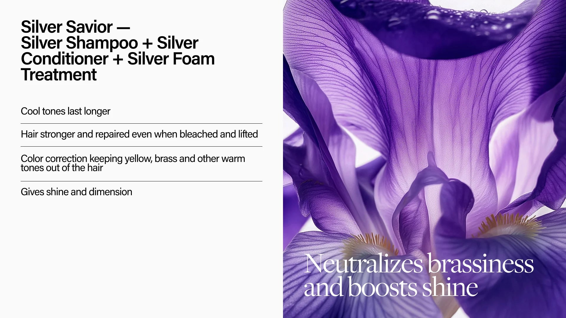 Keune Silver Savior Shampoo - Kentro Beauty Supplies Ireland