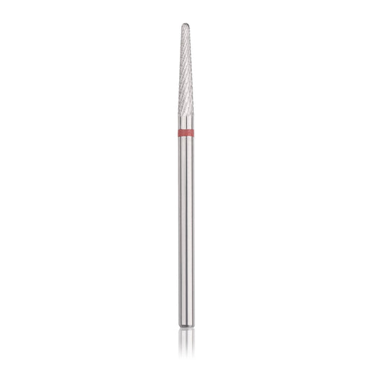 Tungsten Carbide Bit - Needle Cone Red - Kentro Beauty Supplies Ireland