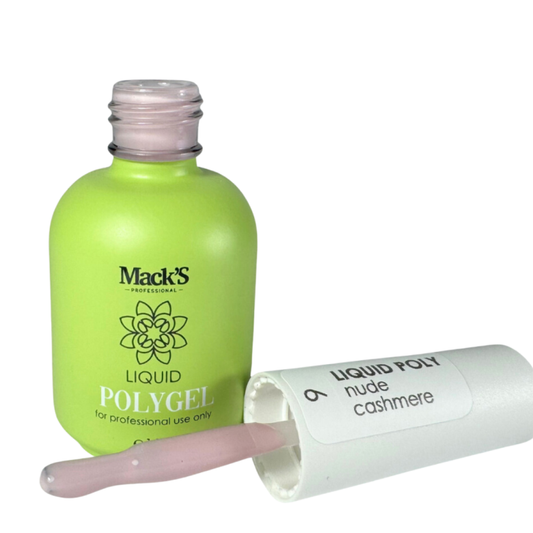 Mack’s Liquid PolyGel - Nude Cashmere 6 - Kentro Beauty Supplies Ireland
