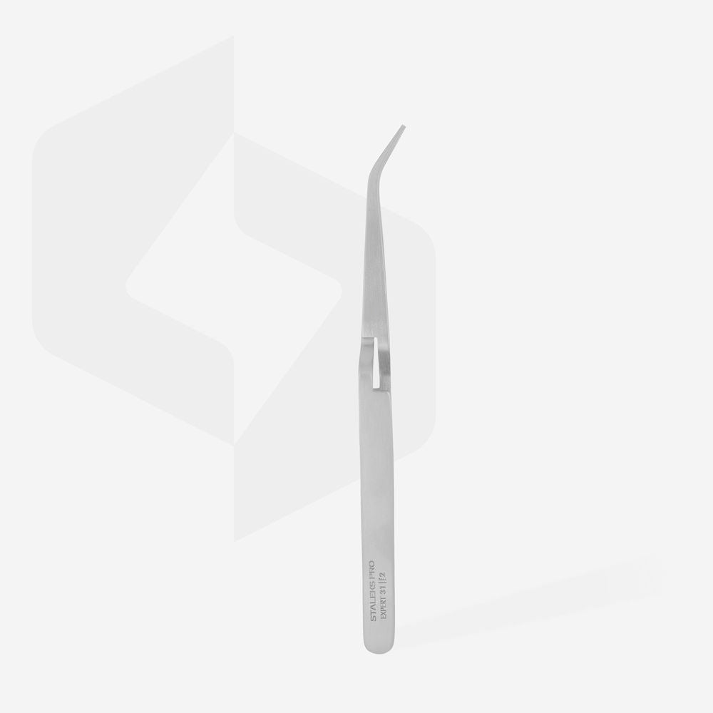 Staleks Reverse Action Tweezers for Extension Pinching - EXPERT 31 TYPE 2 - Kentro Beauty Supplies Ireland