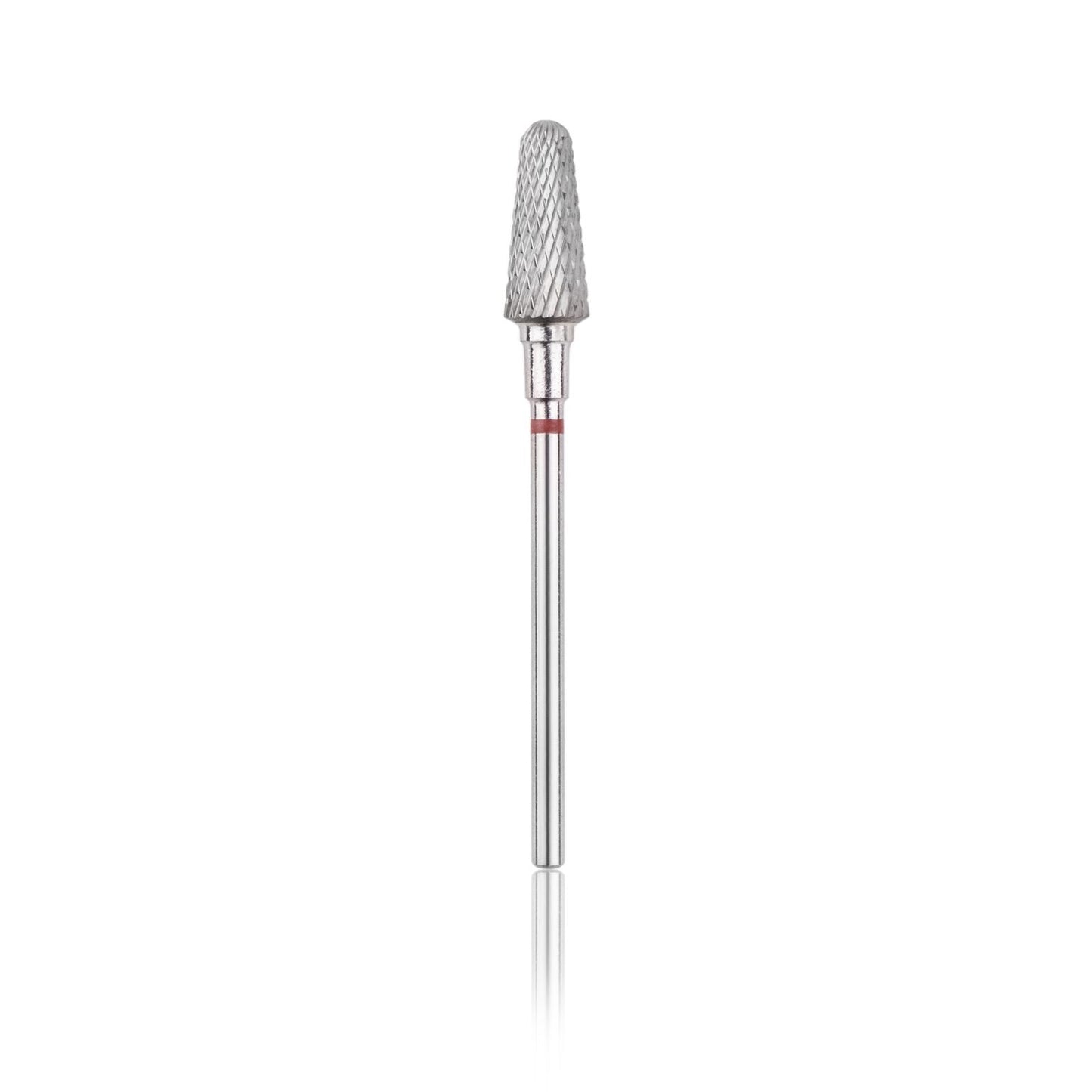 Tungsten Carbide Bit - Rounded Cone Red - Kentro Beauty Supplies Ireland