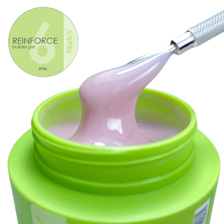 Mack’s Reinforce Hard Builder Gel 6 - Kentro Beauty Supplies Ireland