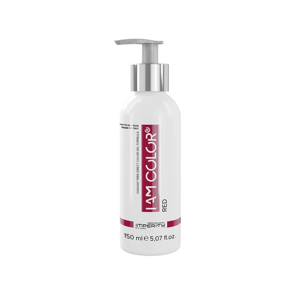 I AM COLOR Vegan Hair Coloring Gel 150ml - Red - Kentro Beauty Supplies Ireland