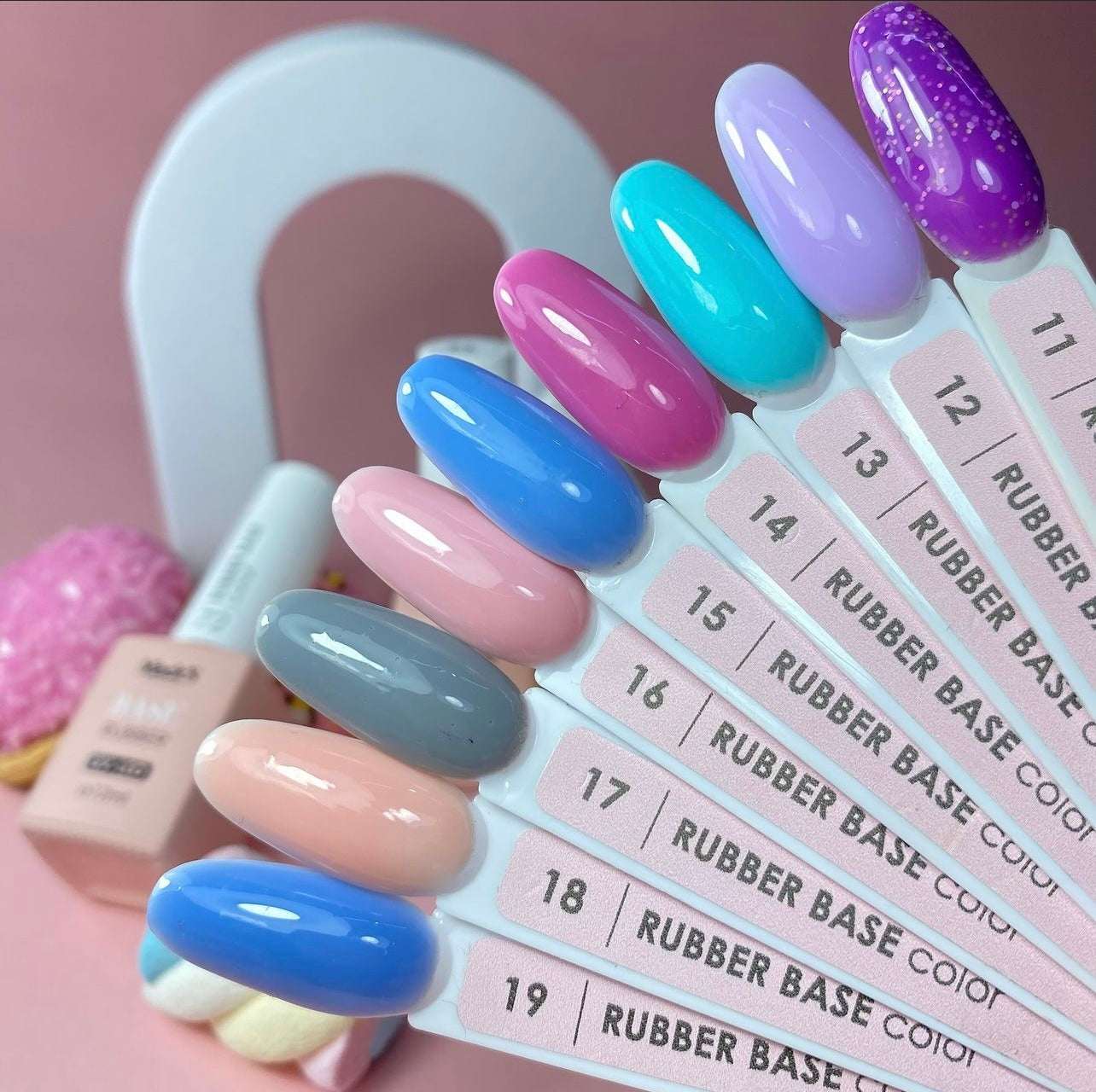 Mack’s Rubber Color Base - 19 - Kentro Beauty Supplies Ireland