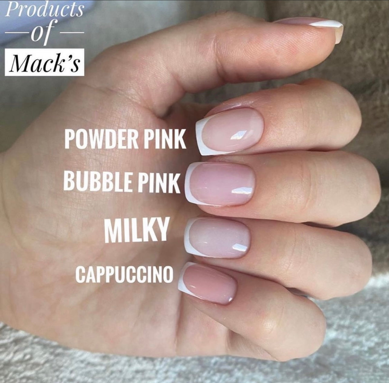 Mack’s Hard Builder Gel - Powder Pink - Kentro Beauty Supplies Ireland