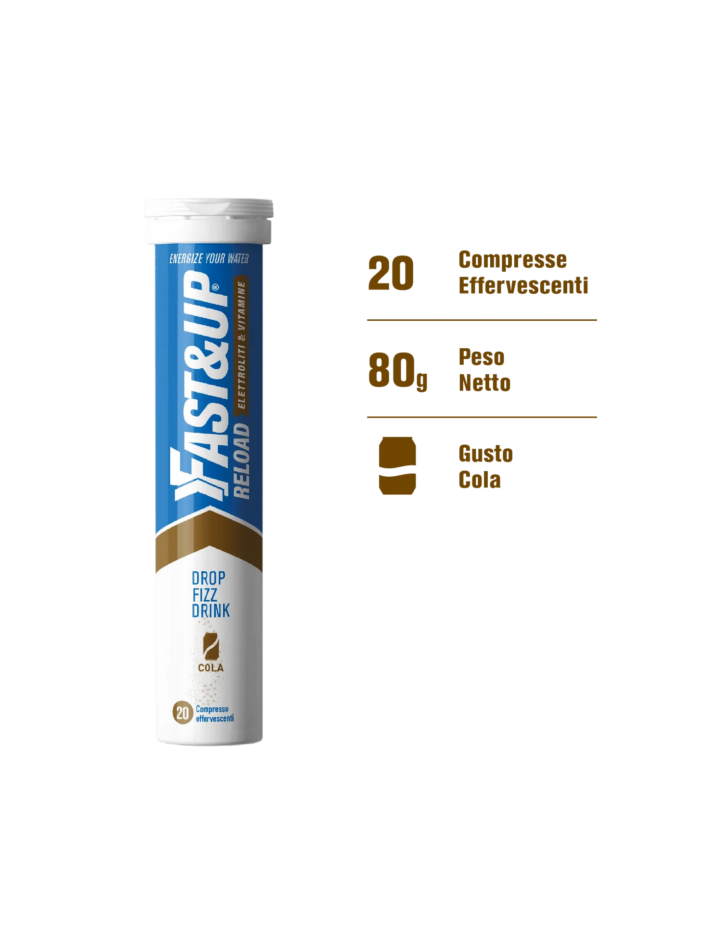 FAST&UP Reload Electrolytes & Vitamins - Kentro Beauty Supplies Ireland