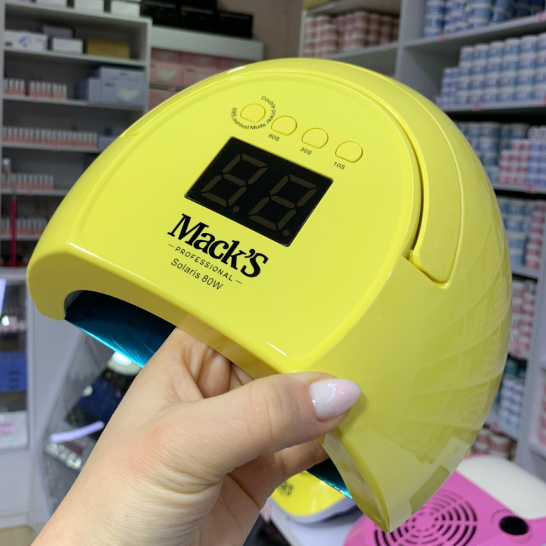 Mack’s Solaris Lamp Yellow 80W - Kentro Beauty Supplies Ireland