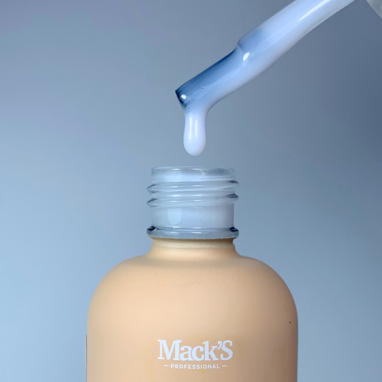 Mack’s Base Cover - Milky White 9/15ml - Kentro Beauty Supplies Ireland