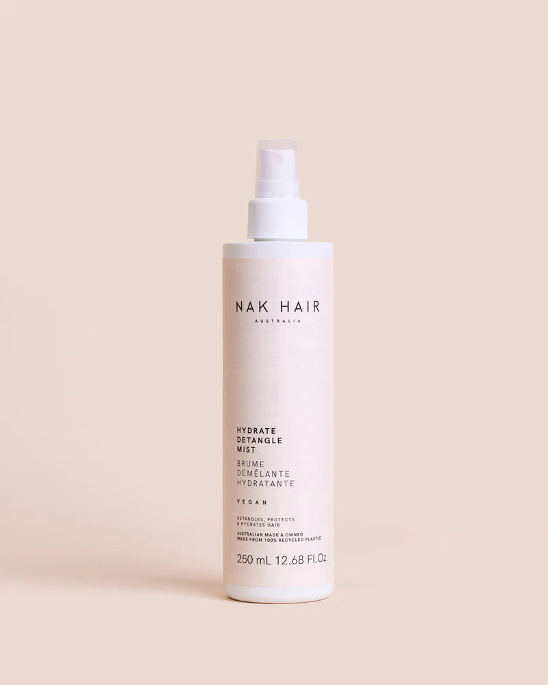 NAK Hydrate Detangling Mist 250ml - Kentro Beauty Supplies Ireland