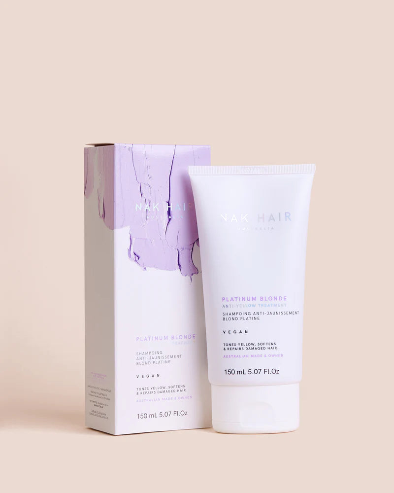 NAK Platinum Blonde Anti-Yellow Treatment - Kentro Beauty Supplies Ireland