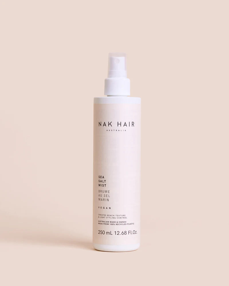 NAK Sea Salt Mist 250ml - Kentro Beauty Supplies Ireland