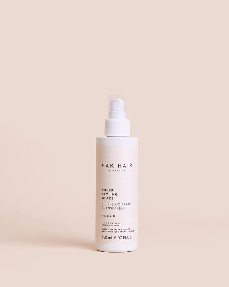 NAK Sheer Styling Glaze 150ml - Kentro Beauty Supplies Ireland