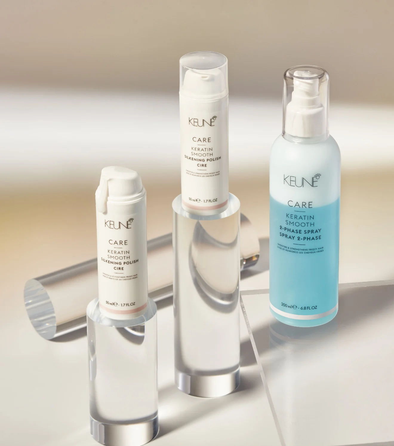 KEUNE CARE KERATIN SMOOTH SILKENING POLISH 50ml - Kentro Beauty Supplies Ireland