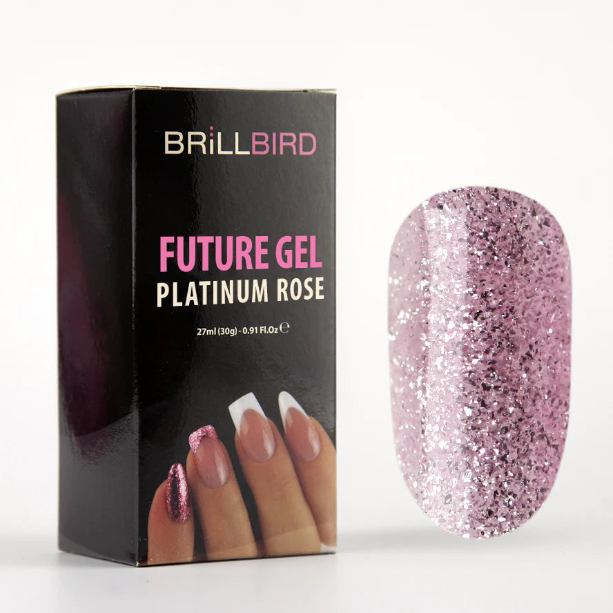 Brillbird Future Gel - Platinum Rose - Kentro Beauty Supplies Ireland