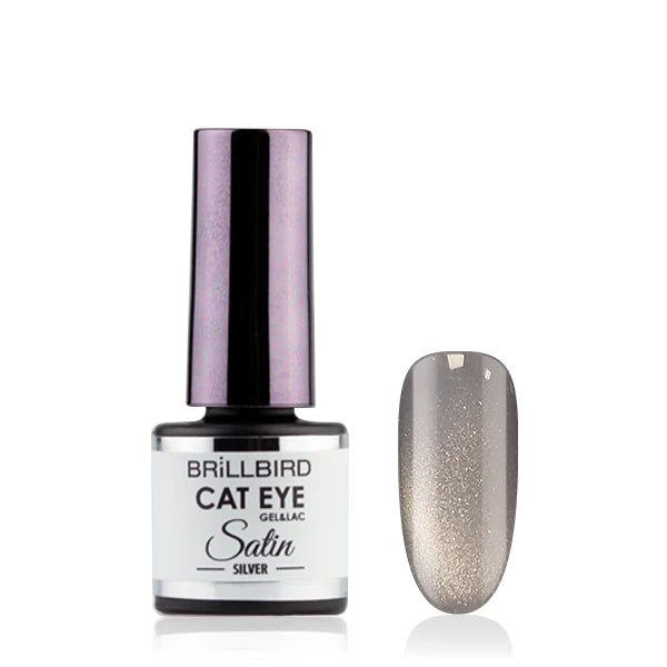 Brillbird Cat Eye Satin - Silver - Kentro Beauty Supplies Ireland