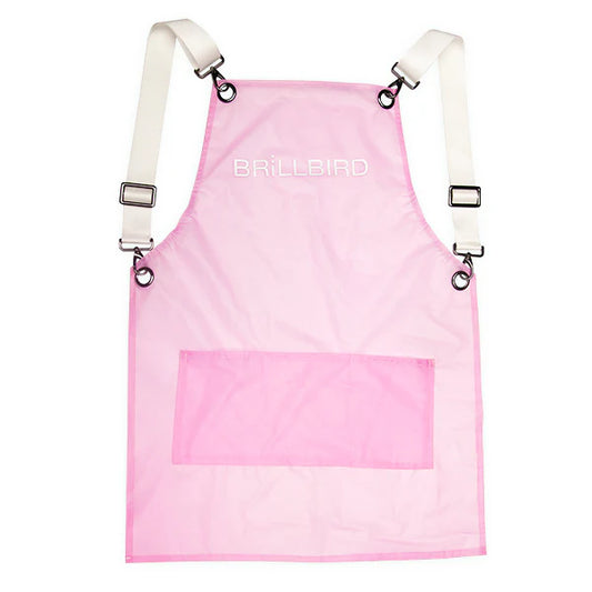Brillbird Translucent Pink Apron - Kentro Beauty Supplies Ireland