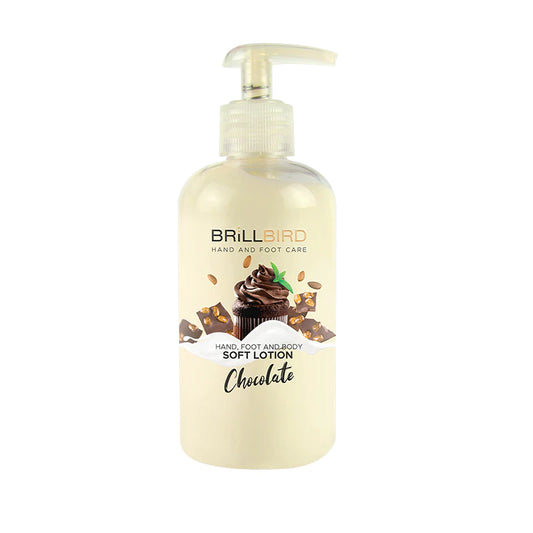 Brillbird Hand & Foot Soft Lotion - Chocolate - Kentro Beauty Supplies Ireland