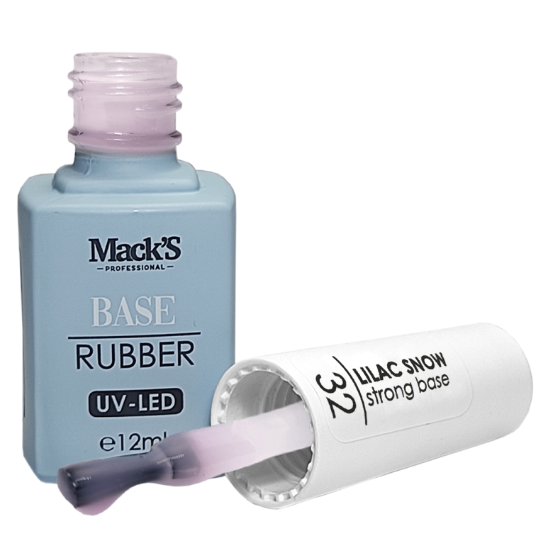 Mack’s Strong Rubber Base - Lilac Snow 32 - Kentro Beauty Supplies Ireland