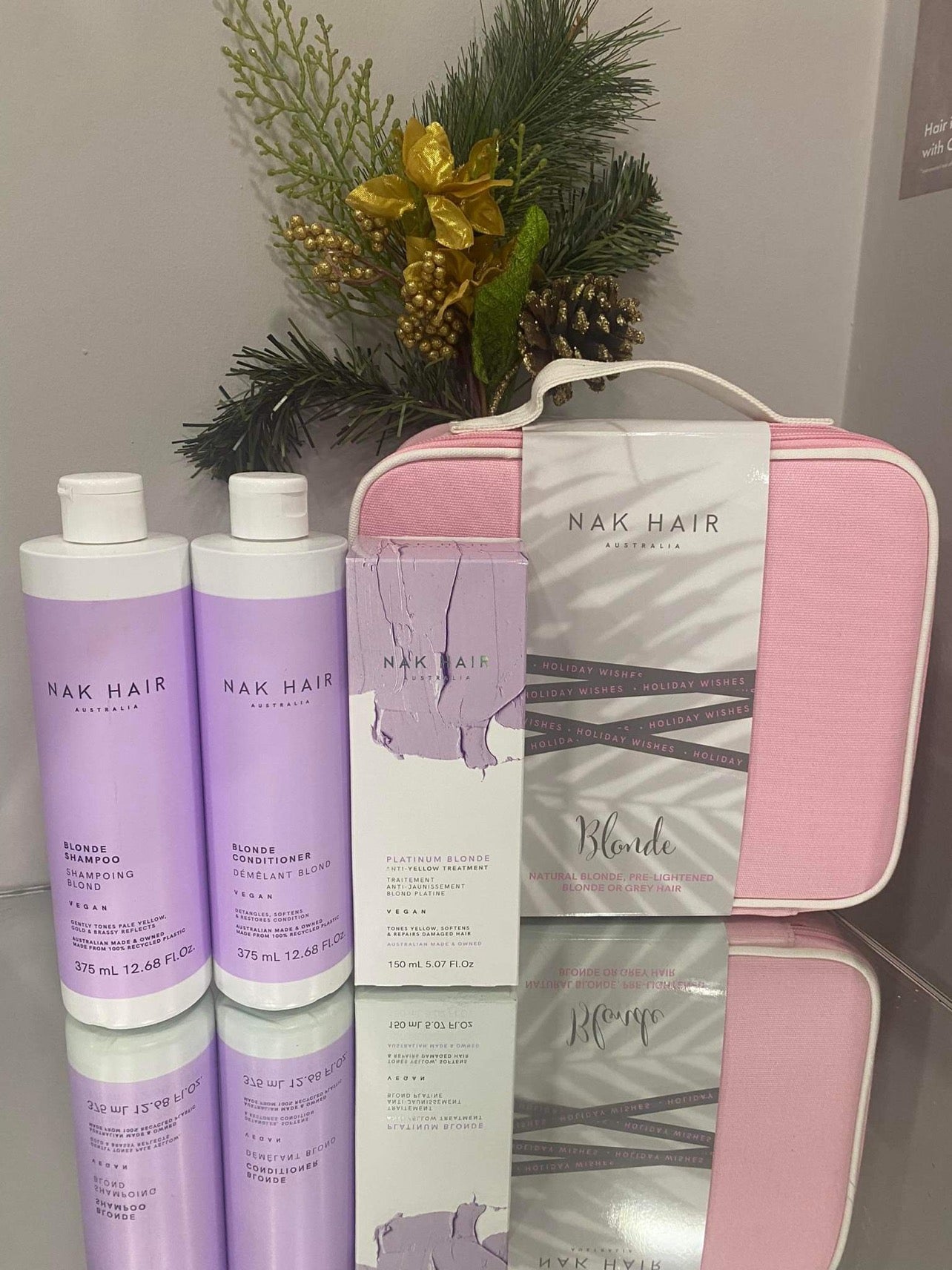 NAK Gift Set - Blonde - Kentro Beauty Supplies Ireland