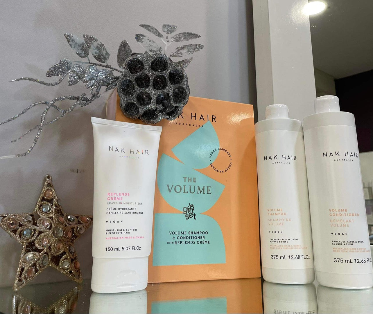 NAK Volume Trio Gift Set - Kentro Beauty Supplies Ireland