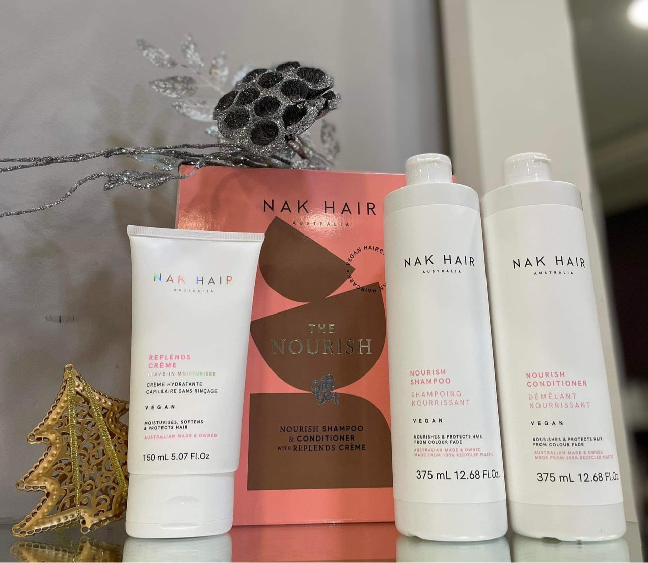 NAK Nourish Trio Gift Set - Kentro Beauty Supplies Ireland