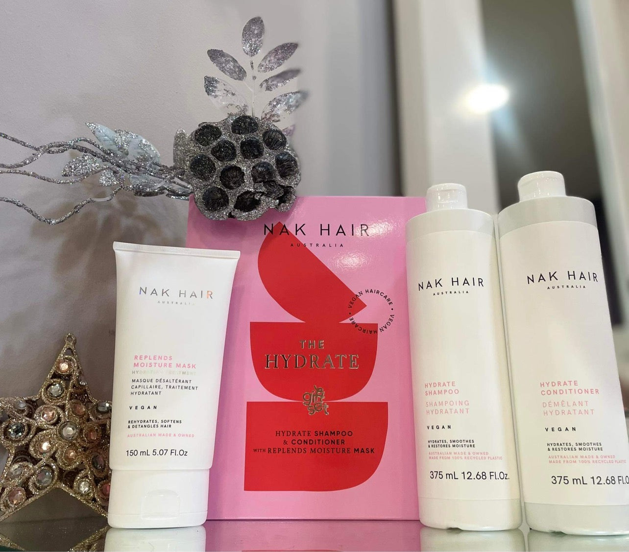 NAK Hydrate Trio Gift Set - Kentro Beauty Supplies Ireland
