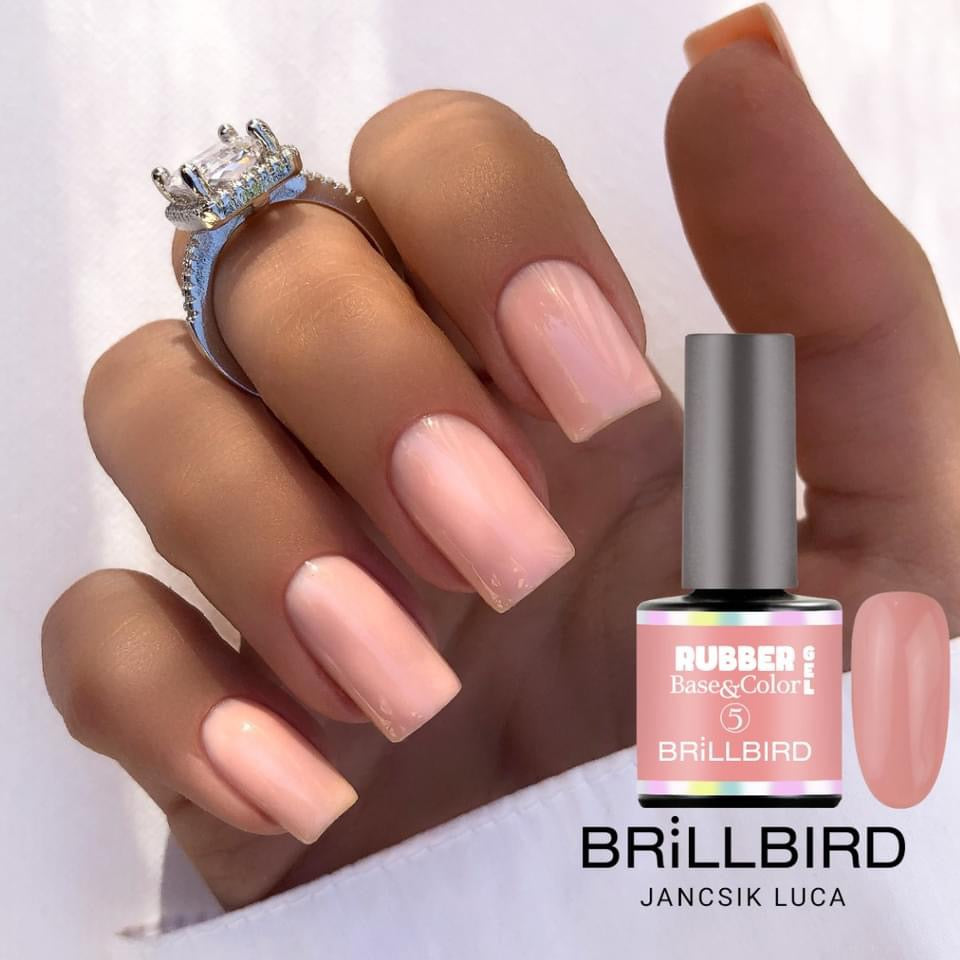 Brillbird Color Rubber Base - 5 - Kentro Beauty Supplies Ireland