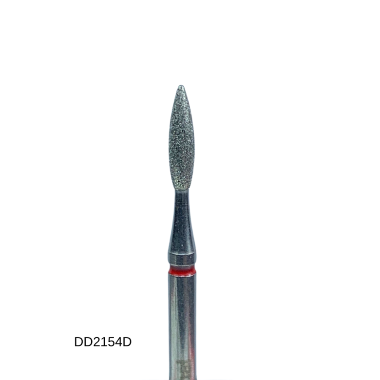 Mack’s Diamond Drill Bit - Flame Red DD2154D - Kentro Beauty Supplies Ireland