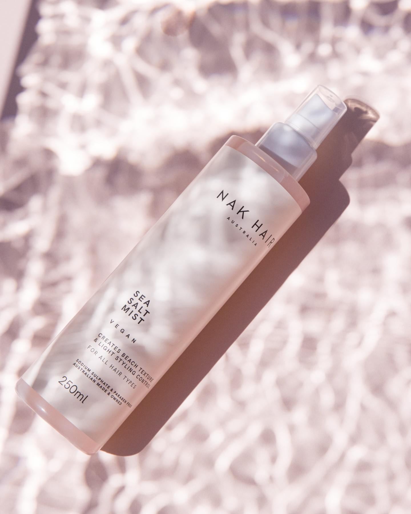 NAK Sea Salt Mist 250ml - Kentro Beauty Supplies Ireland