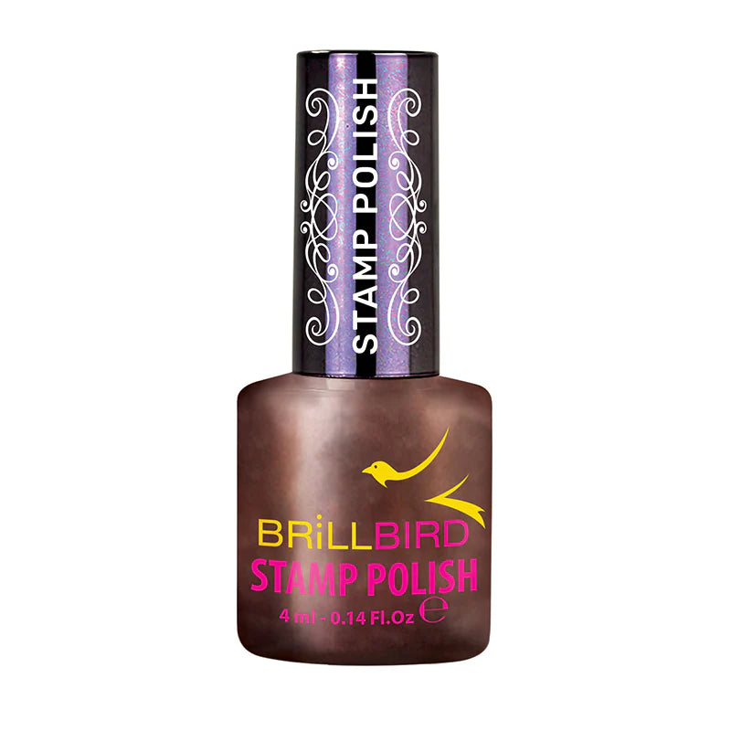 BrillBird Stamping Polish - Russian Gold - Kentro Beauty Supplies Ireland