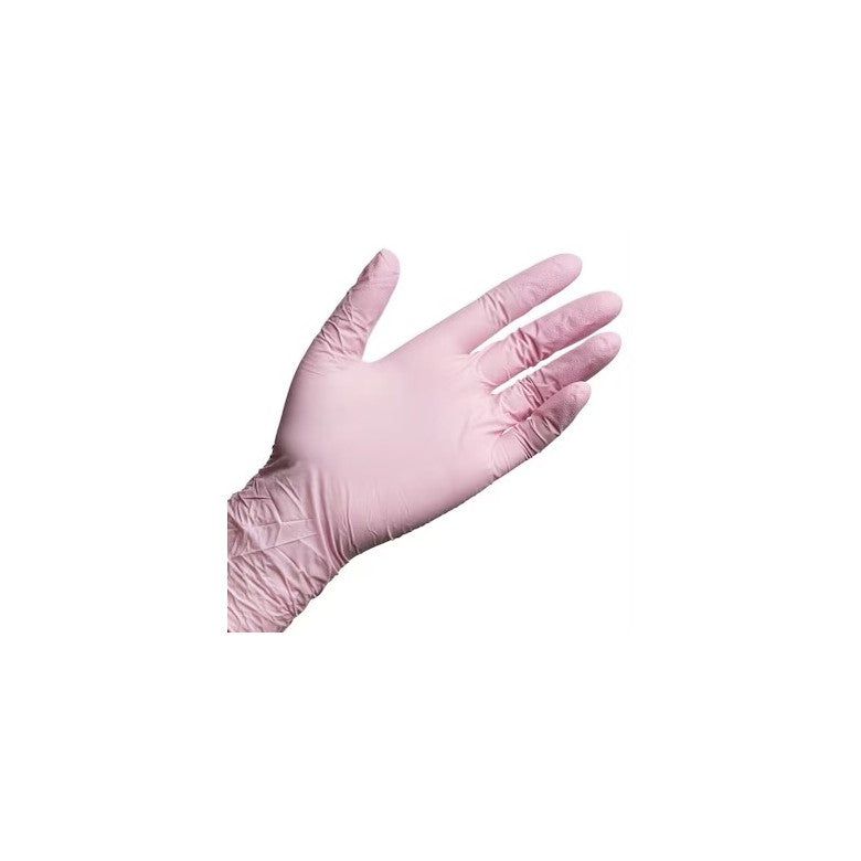 Mack’s Nitrile Gloves Large Pink - Kentro Beauty Supplies Ireland