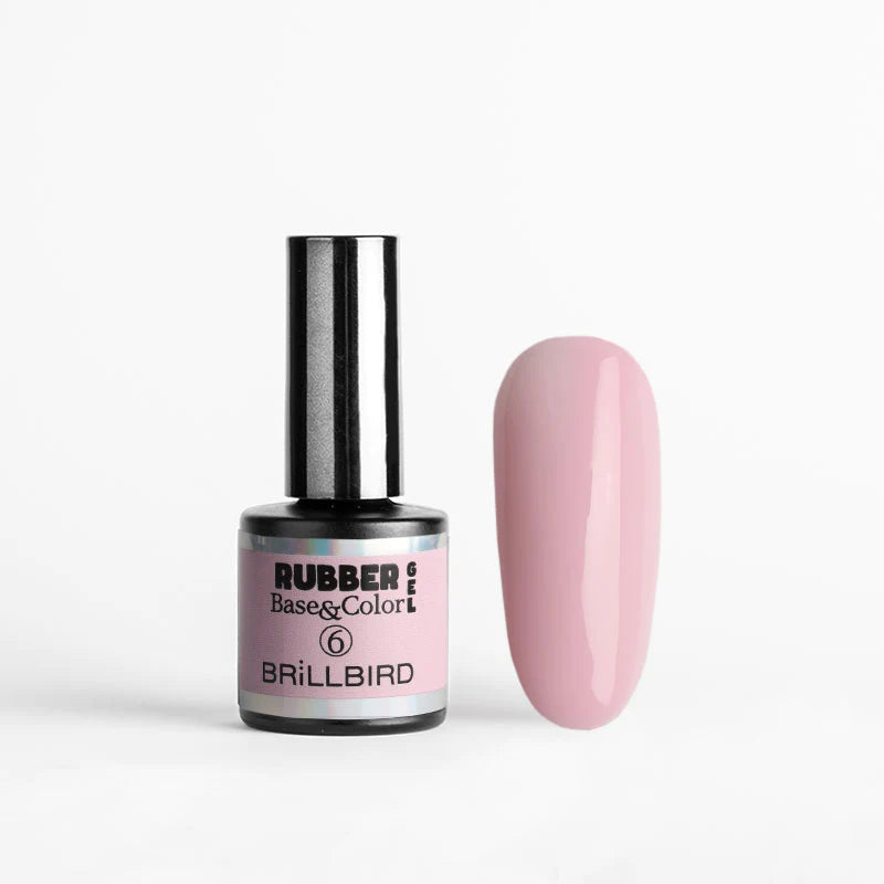 Brillbird Color Rubber Base - 6 - Kentro Beauty Supplies Ireland
