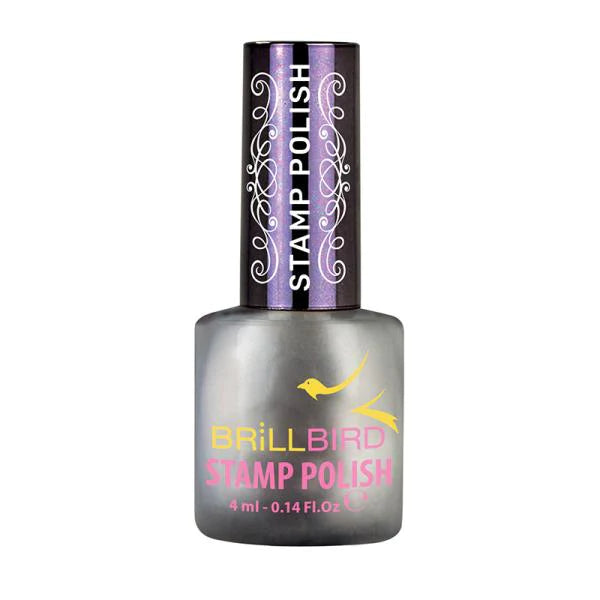 BrillBird Stamping Polish - Silver - Kentro Beauty Supplies Ireland
