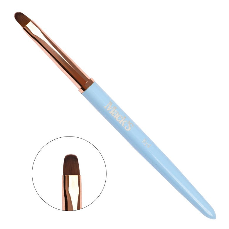 Mack’s Gel Brush No.4 - Blue - Kentro Beauty Supplies Ireland