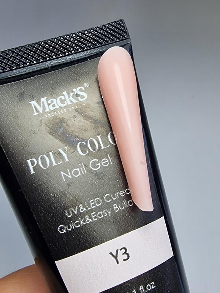 Mack’s Poly Color 30ml - Y3 - Kentro Beauty Supplies Ireland