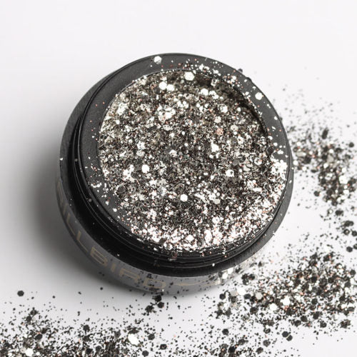 Brillbird Sequins - Dark Silver - Kentro Beauty Supplies Ireland