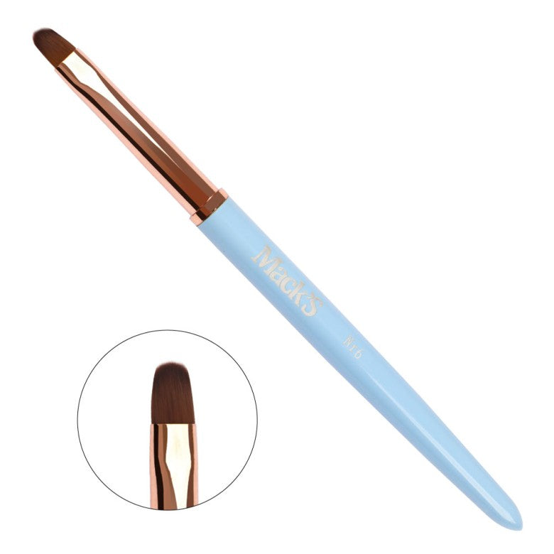 Mack’s Gel Brush No.6 - Blue - Kentro Beauty Supplies Ireland