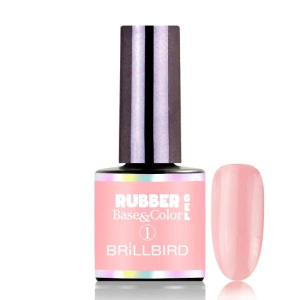 Brillbird Color Rubber Base - 1 - Kentro Beauty Supplies Ireland