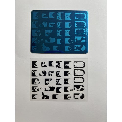 Mack’s Stamping Plate - 4 - Kentro Beauty Supplies Ireland