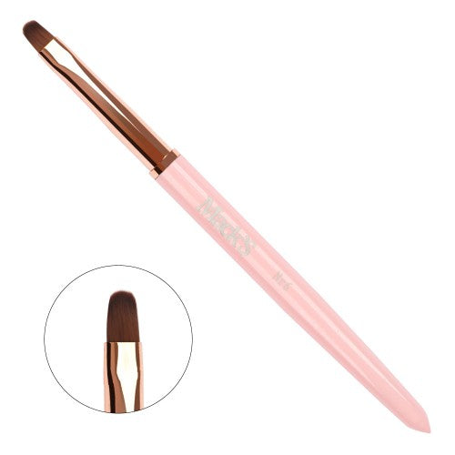 Mack’s Gel Brush No.6 - Pink - Kentro Beauty Supplies Ireland