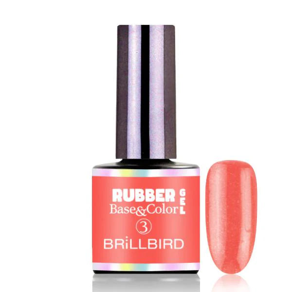 Brillbird Color Rubber Base - 3 - Kentro Beauty Supplies Ireland