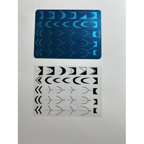 Mack’s Stamping Plate - 1 - Kentro Beauty Supplies Ireland