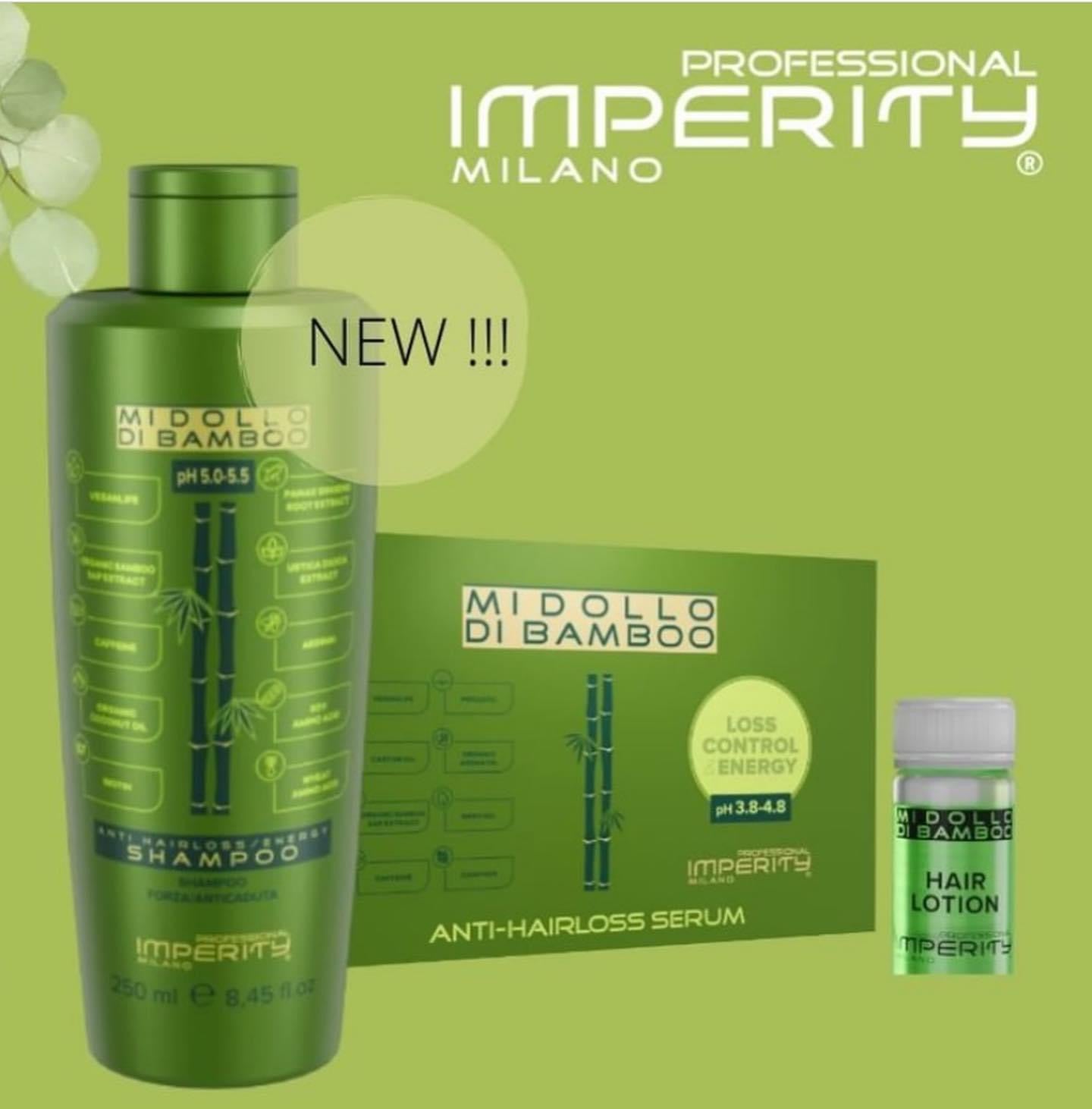 Midollo Di Bamboo Special Anti-Hairloss Serum 10x10ml - Kentro Beauty Supplies Ireland