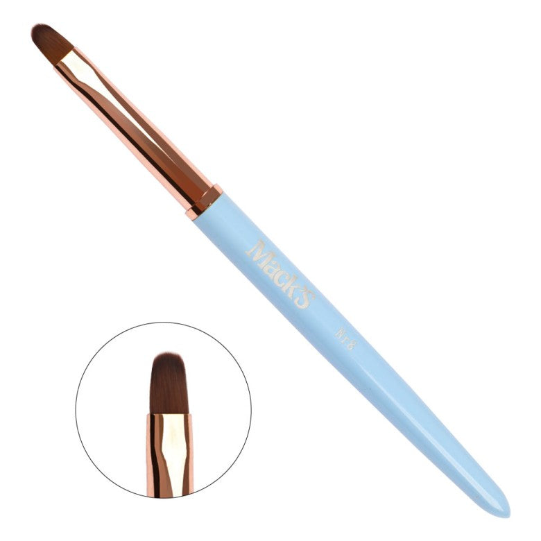 Mack’s Gel Brush No.8 - Blue - Kentro Beauty Supplies Ireland