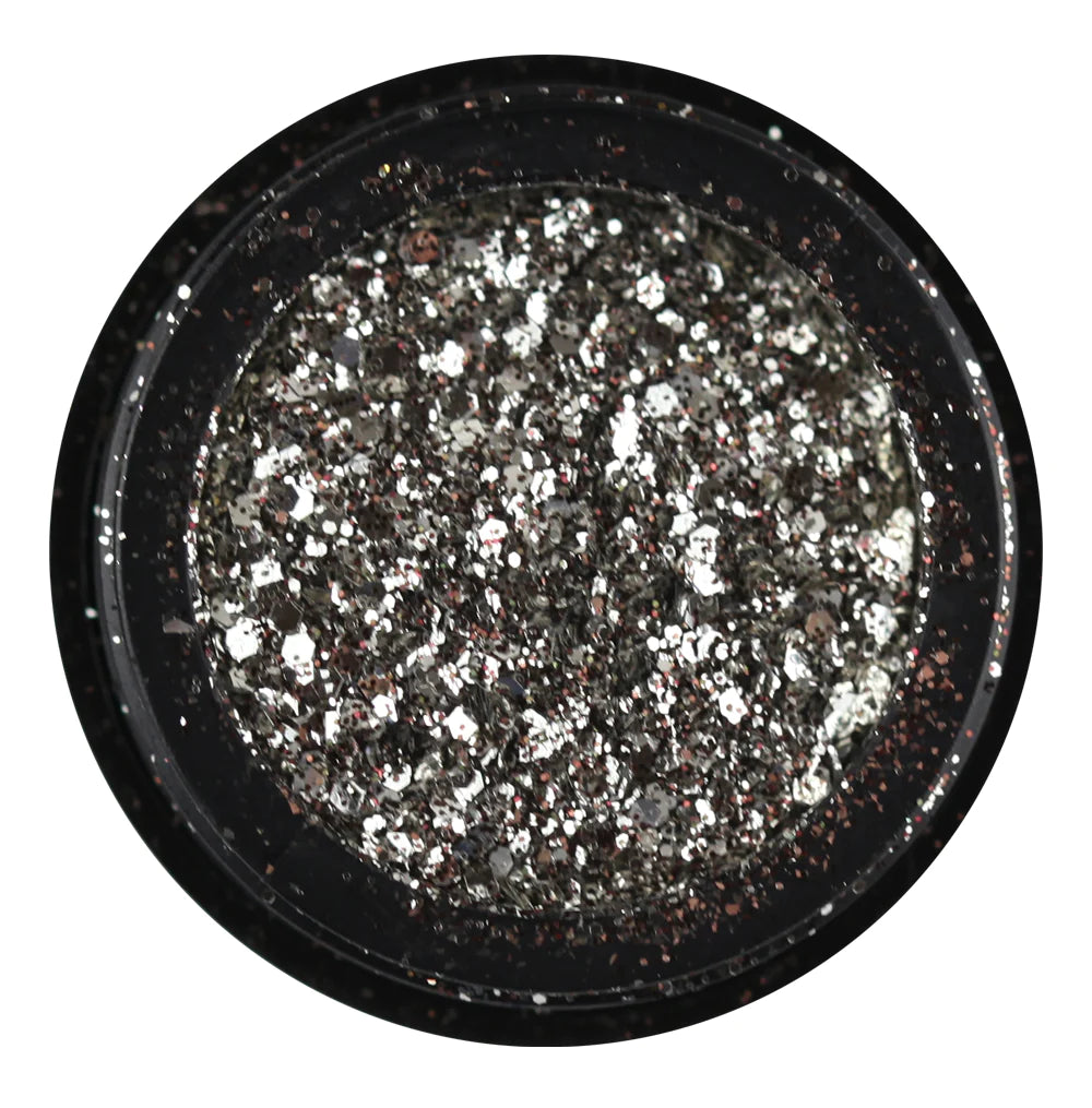 Brillbird Sequins - Dark Silver - Kentro Beauty Supplies Ireland