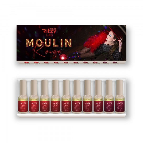 Ritzy MOULIN ROUGE Lac Collection (R1-R10) - Kentro Beauty Supplies Ireland