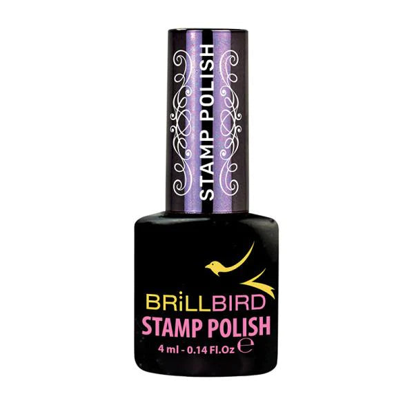 BrillBird Stamping Polish - Black - Kentro Beauty Supplies Ireland