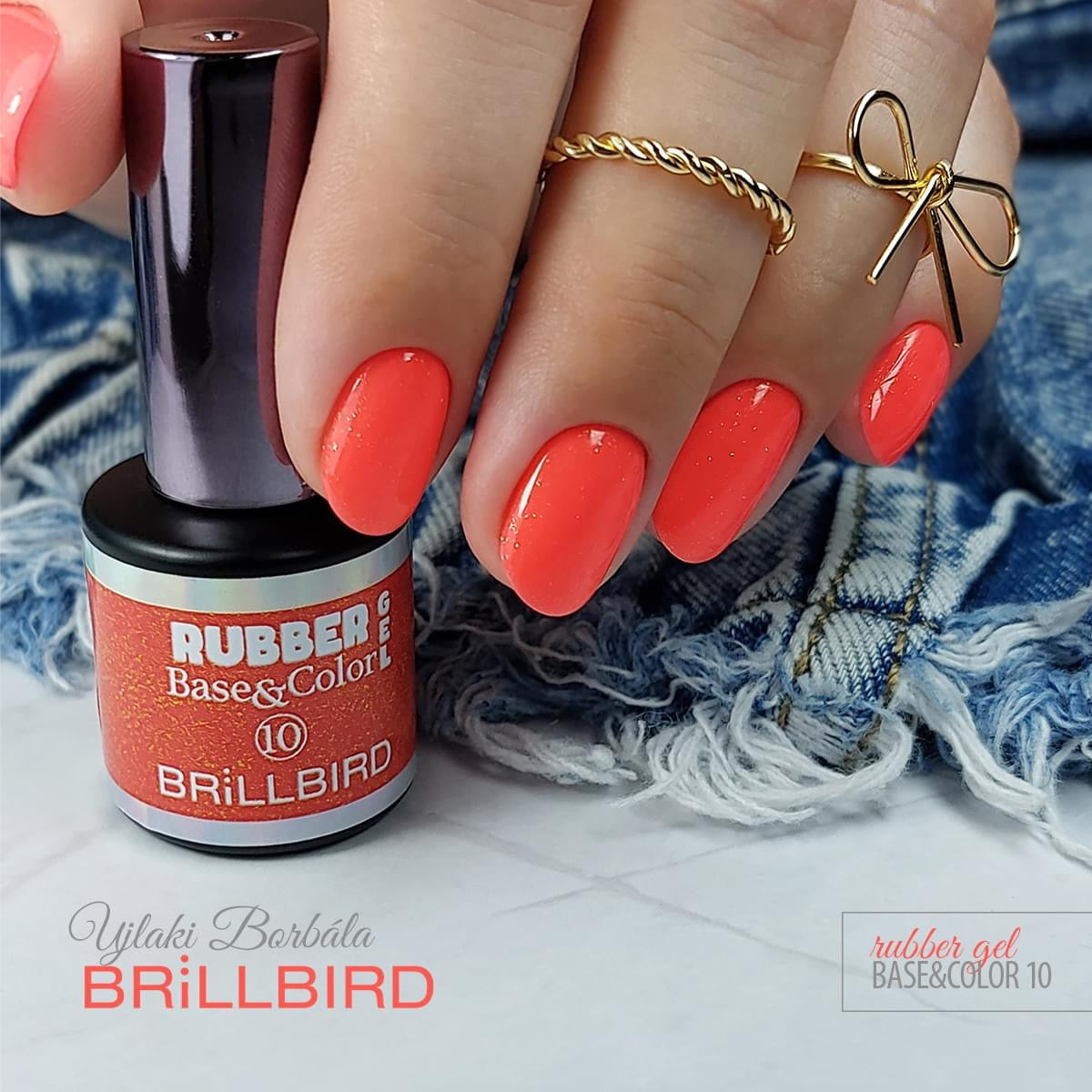 Brillbird Color Rubber Base - 10 - Kentro Beauty Supplies Ireland