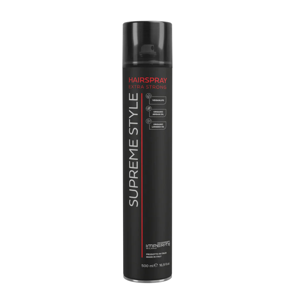 SUPREME STYLE EXTRA STRONG HAIR SPRAY 500ML - Kentro Beauty Supplies Ireland