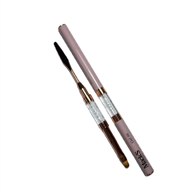 Mack’s Gel Brush with Spatula #6 - Kentro Beauty Supplies Ireland